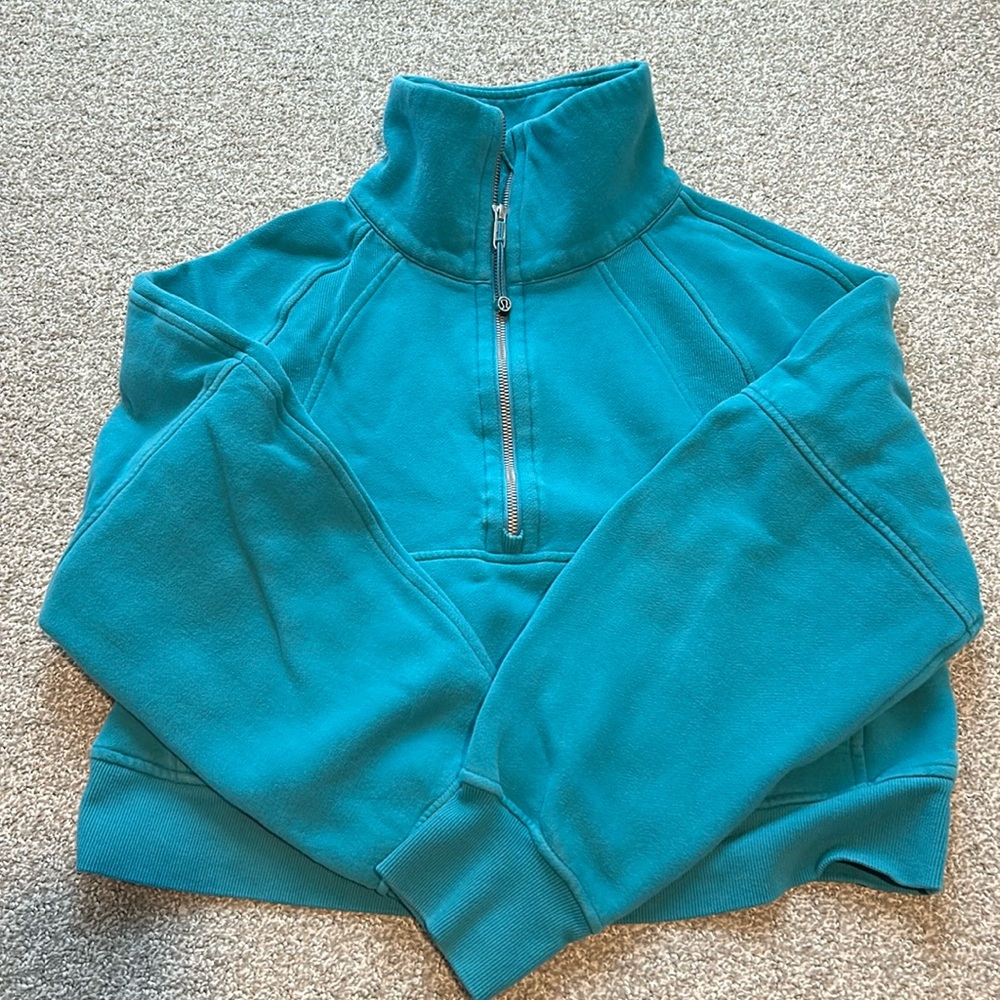 Lululemon Scuba Oversized Funnel-Neck Half Zip